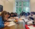 Warsztat projektowy podczas seminarium na Zamku Królewskim na Wawelu