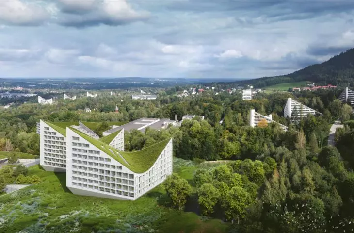 widok z lotu ptaka