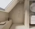 Bathroom in the attic