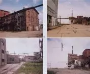 The now defunct buildings of the Gniezno sugar factory, as of the early 21st century.