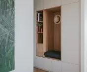 Corridor and in it a closet