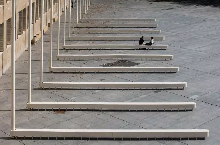 The design is minimalist