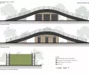 Facades of the auxiliary building