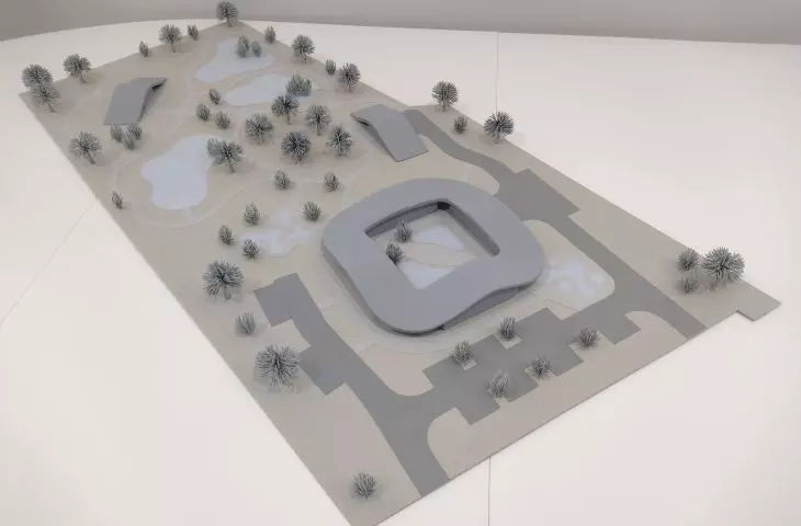 Animal hotel design, mockup