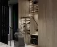 The author has designed adequate storage spaces