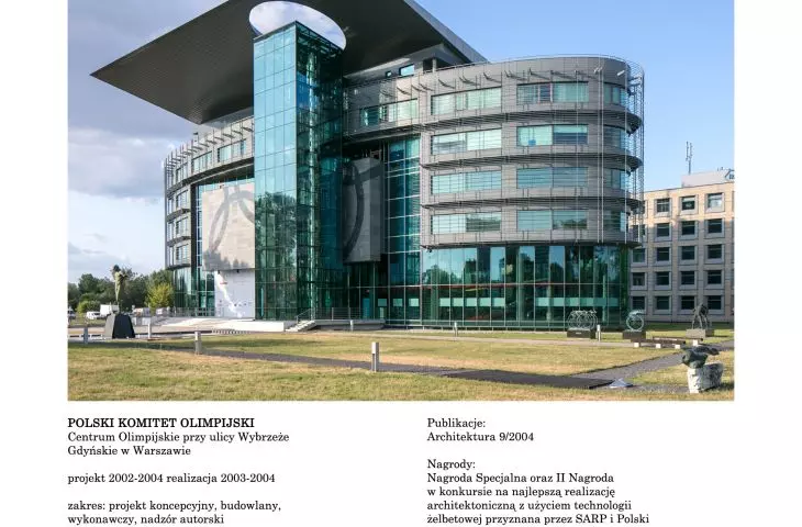 Centrum Olimpijskie w Warszawie (proj. Kulczyński Architekt)