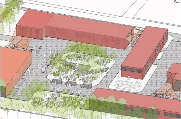 Projekt „Zielono Rajza”, przestrzenie miejskie