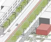 Projekt „Zielono Rajza”, zieleń wzdłuż ulicy Chorzowskiej