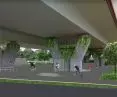 An important element was the introduction of greenery