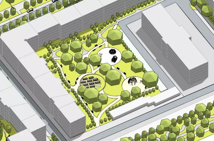 Projekt „Zielono Rajza”, park