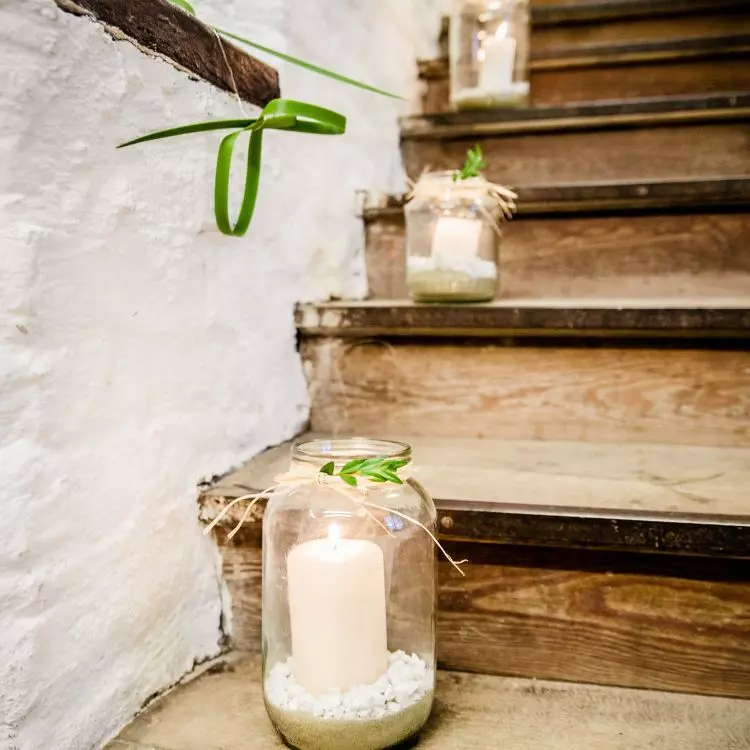 The original way to light up the stairs