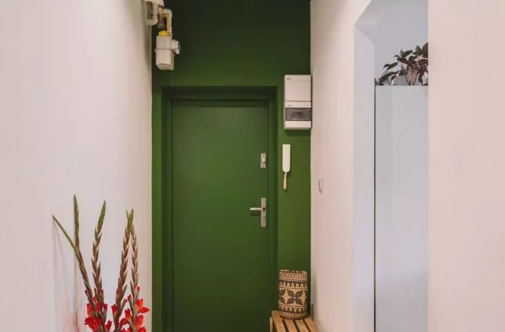Green ceiling