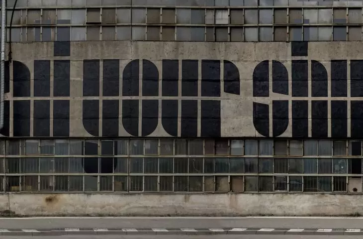 The mural was created in collaboration between Traffic Design and Studio Thonik
