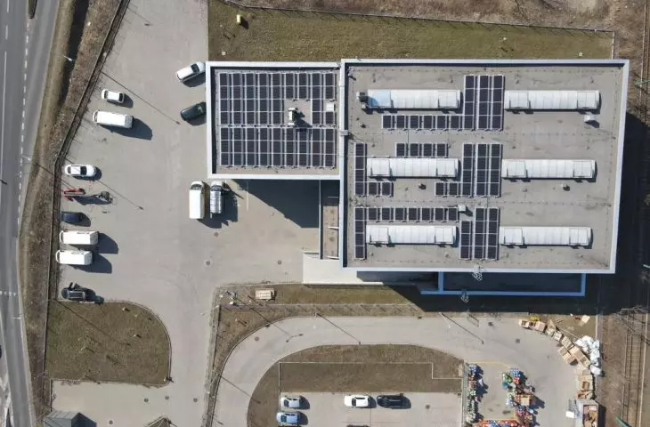 installation of photovoltaic panels