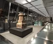 Concept for modernization of Janowiec Castle, lapidarium