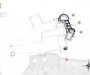 Concept for the modernization of Janowiec Castle, level 3 plan