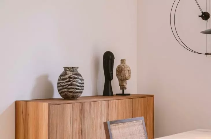 Boho style home interiors, dining room