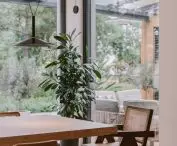 Dining room overlooking the terrace