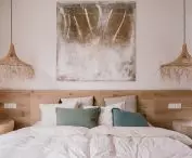 On the first floor there is a bedroom