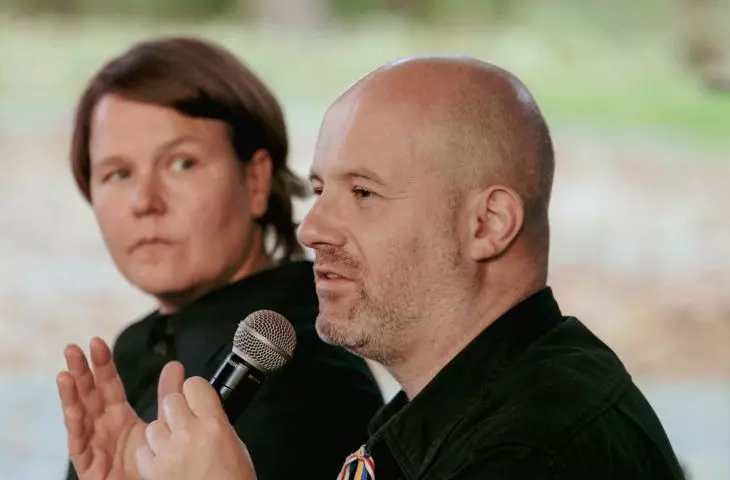 Magda Maciag and Hubert Trammer