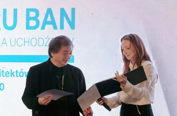 Marta Sękulska-Wrońska i Shigeru Ban