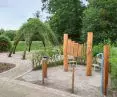 The gazebo complements the other attractions located in this space