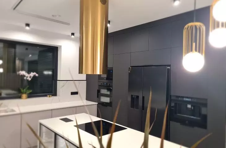 Gold hood