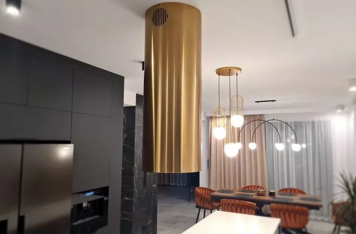 Gold hood