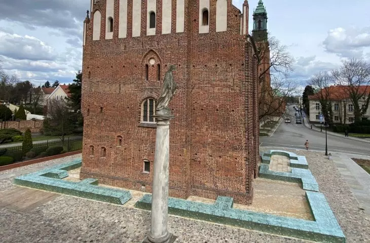 Exposition of the relics of Mieszko I's palatium on Ostrów Tumski in Poznań