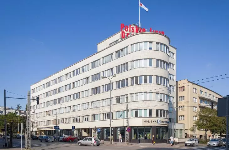 Architecture of the modernism period is one of the defining elements of Gdynia's downtown character