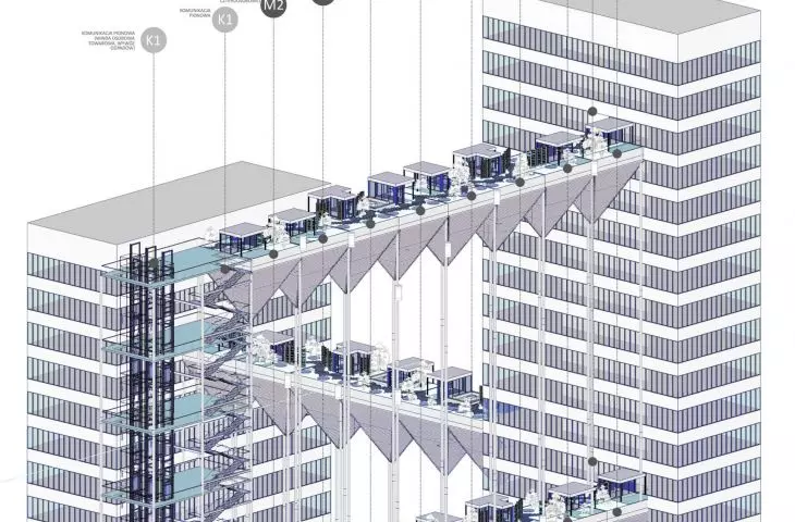structural model for urban spaces - MODEL I