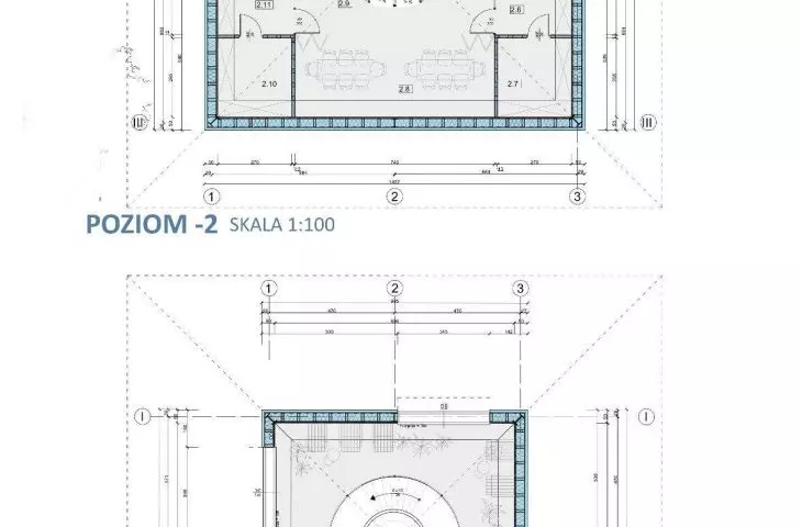 projections of the office module
