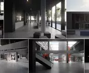 Interior design of a permanent gallery in the building of the former Cracovia Hotel