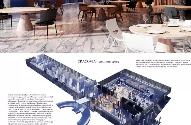 CRACOVIA - common space, board