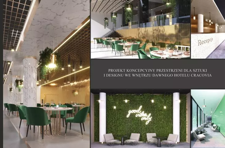 Conceptual design of space for art and design