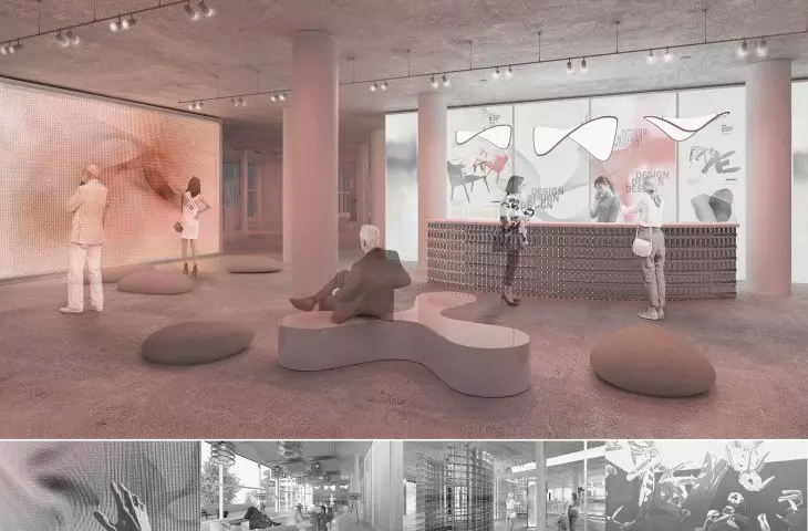Przestrzeń dla sztuki i designu, plansza