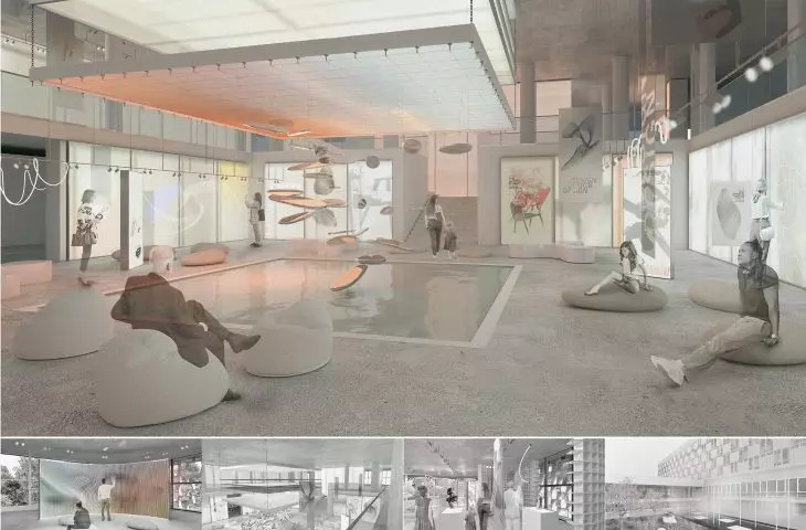 Przestrzeń dla sztuki i designu, plansza