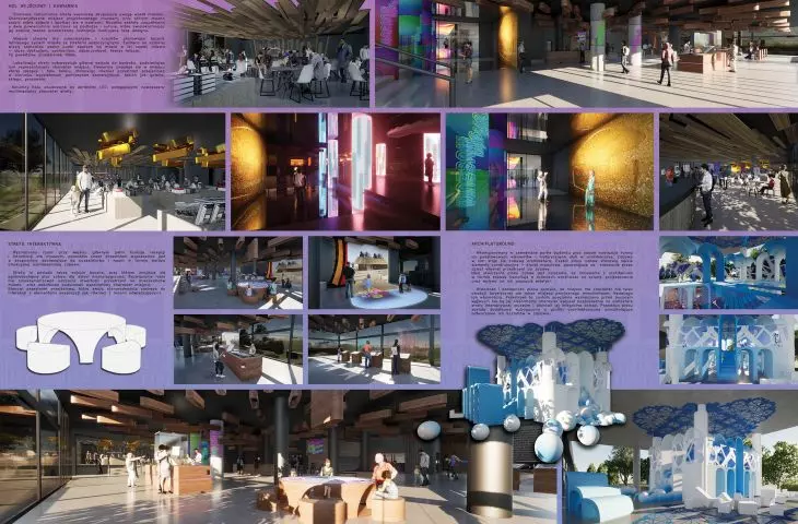 Design Origin Museum, plansze