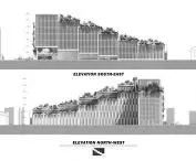 south-east and north-west elevations
