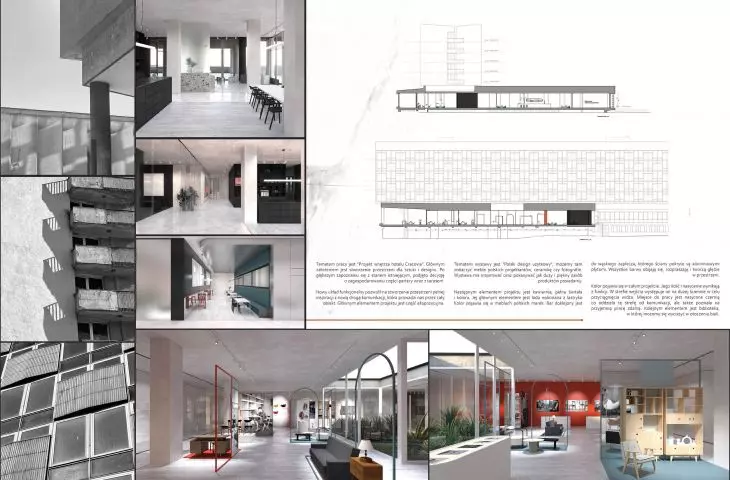 Cracovia hotel interior design