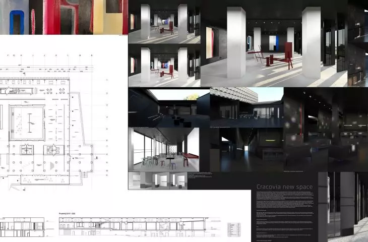 Cracovia new space, plansza