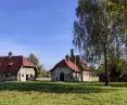 Ruins of farm buildings in Cracow