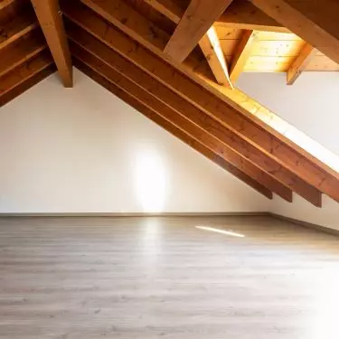 Attics in Poland are most often built of wood