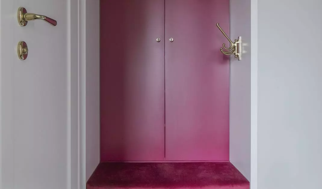 Hall closet