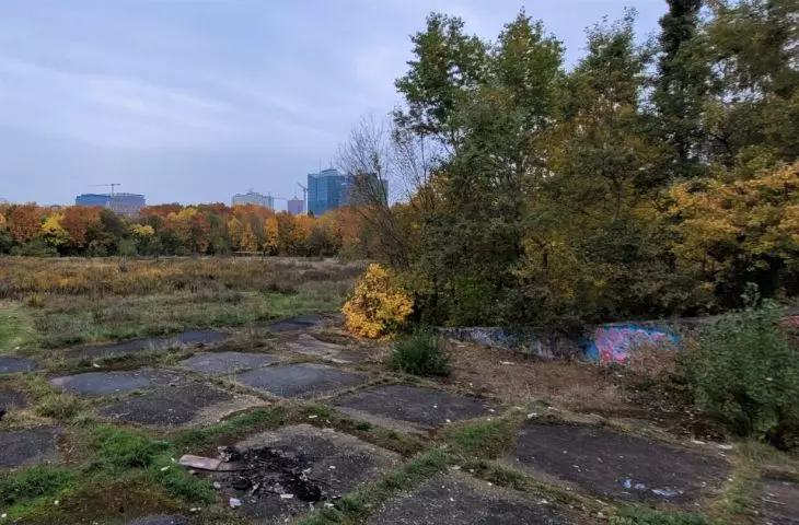 dawny Stadion im. Szyca w Poznaniu, październik 2022 r.