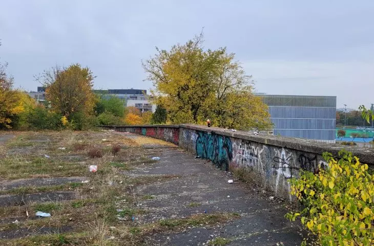 dawny Stadion im. Szyca w Poznaniu, październik 2022 r.