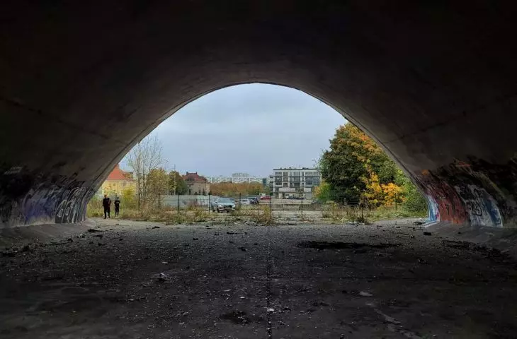 dawny Stadion im. Szyca w Poznaniu, październik 2022 r.