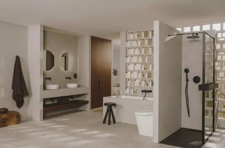 Bathroom faucets from the Ona collection