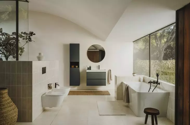 Bathroom faucets from the Ona collection