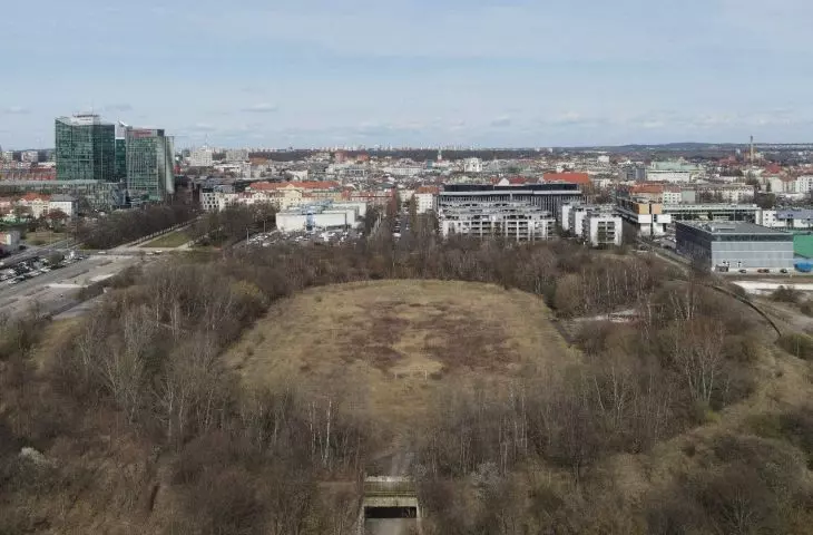 The former Szyc Stadium in Poznan, 